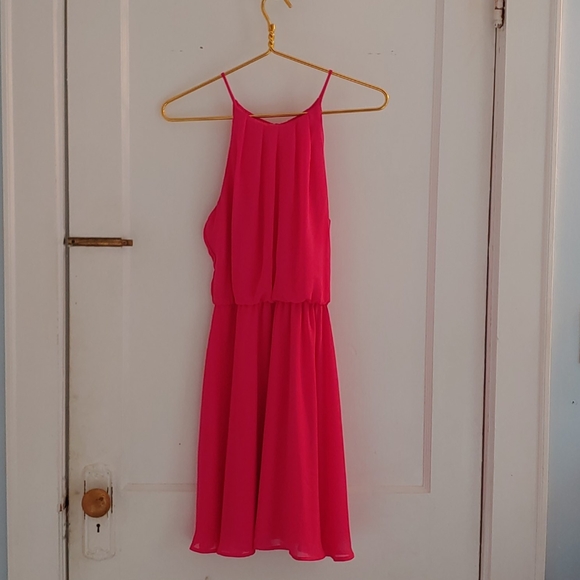 Flowy chiffon skater dress - Picture 3 of 6